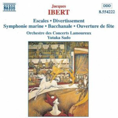 CD диск Ibert / Orchestre Des Concert Lamoureux / Sado: Escales / Divertissement / Symphonic Marine
CD диск Ibert / Orchestre Des Concert Lamoureux / Sado: Escales / Divertissement / Symphonic Marine