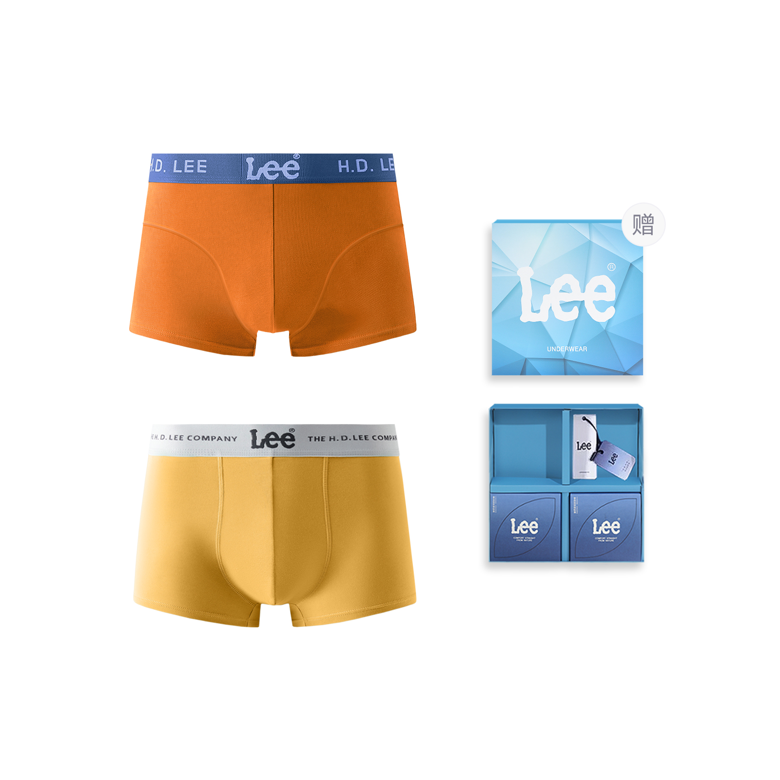 Lee Подарочный набор мужского белья Brilliant, 2 шт
Lee Подарочный набор мужского белья Brilliant, 2 шт