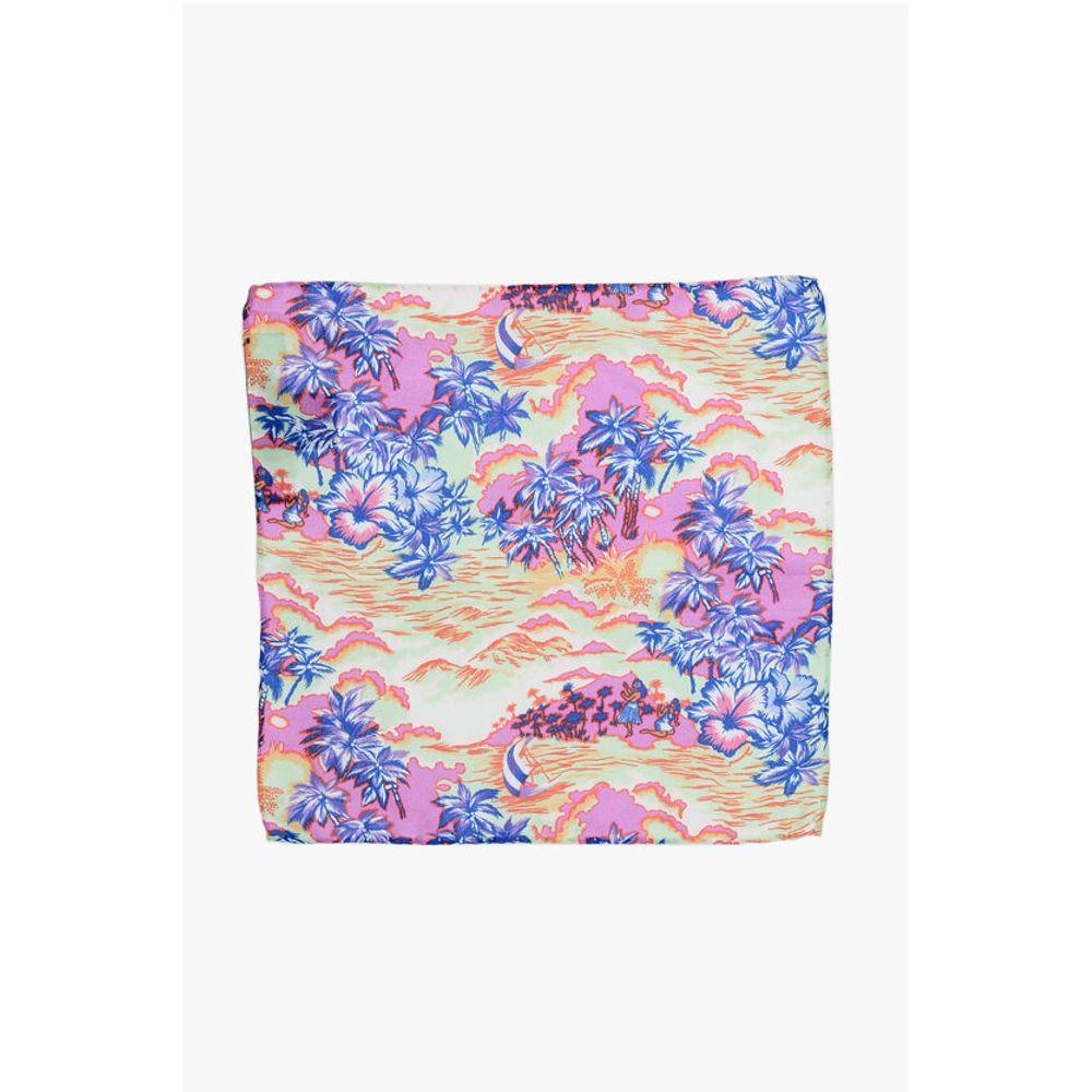 Шелковый карманный платок с узором «Гавайи» Dsquared2, мультиколор
Шелковый карманный платок с узором «Гавайи» Dsquared2, мультиколор