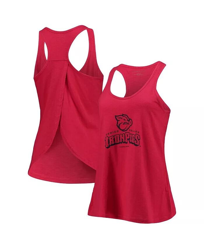 Женская красная майка Lehigh Valley Iron Pigs Charm с круглым вырезом-борцовкой Boxercraft
Женская красная майка Lehigh Valley Iron Pigs Charm с круглым вырезом-борцовкой Boxercraft