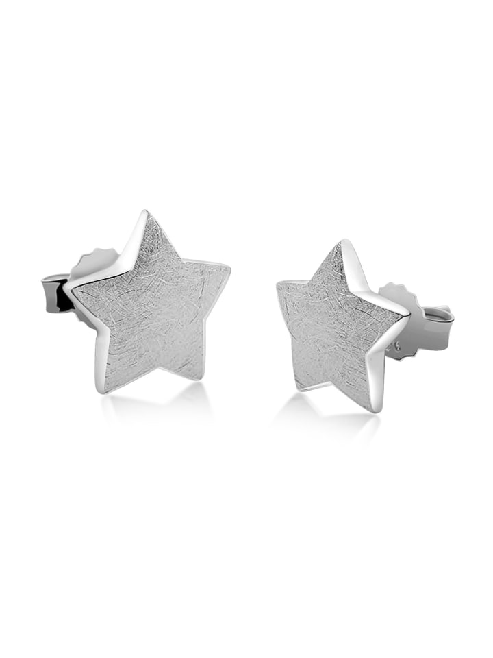 Nenalina Серьги из серебра 925 пробы в виде звезд, серая звезда
Nenalina Серьги из серебра 925 пробы в виде звезд, серая звезда