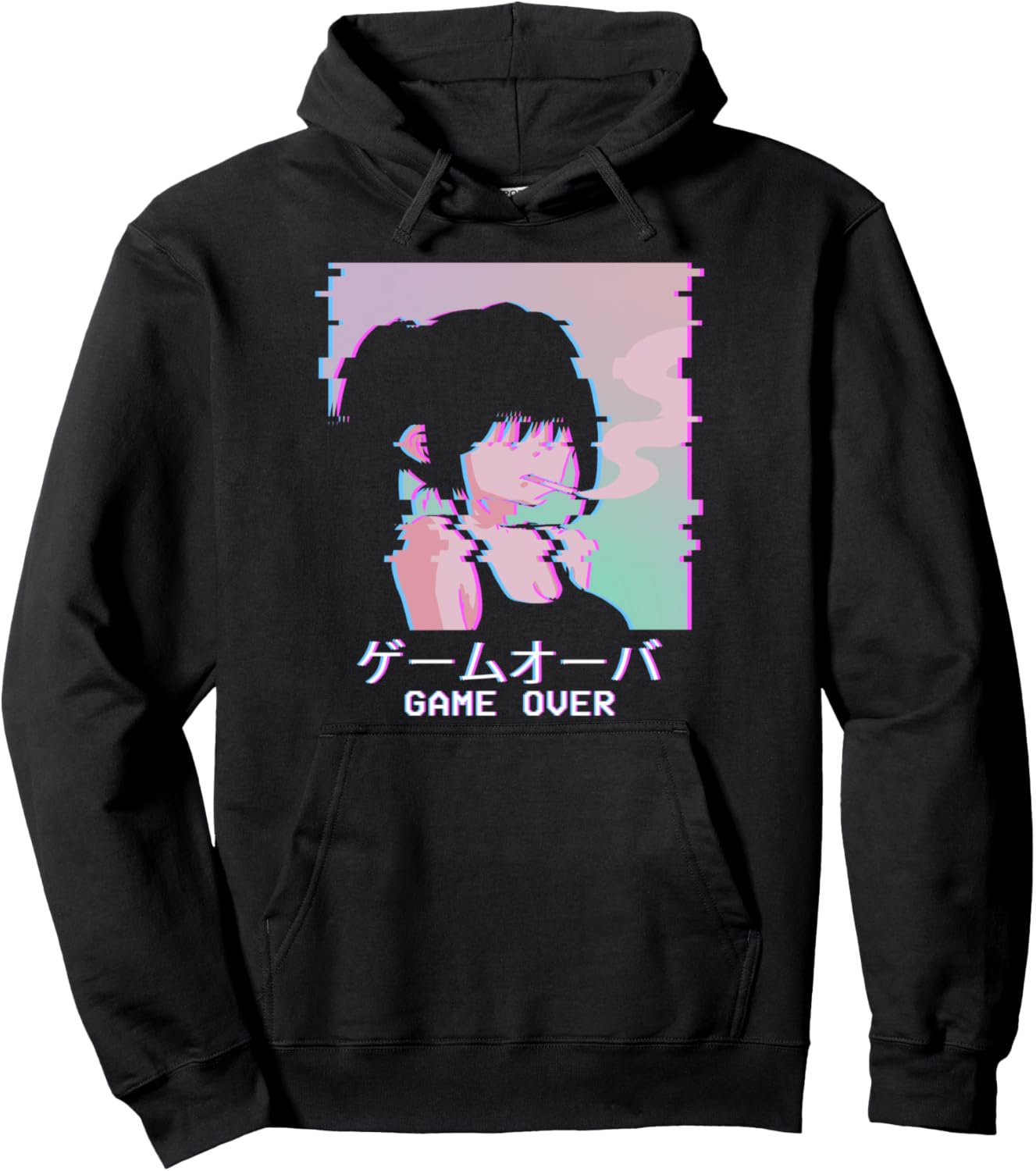 Худи с надписью «Game Over Sad Anime Girl Japanese Steamship Japanese Style Aesthetics», черное Alternative Indie Aesthetic Anime Girls March
Худи с надписью «Game Over Sad Anime Girl Japanese Steamship Japanese Style Aesthetics», черное Alternative Indie Aesthetic Anime Girls March