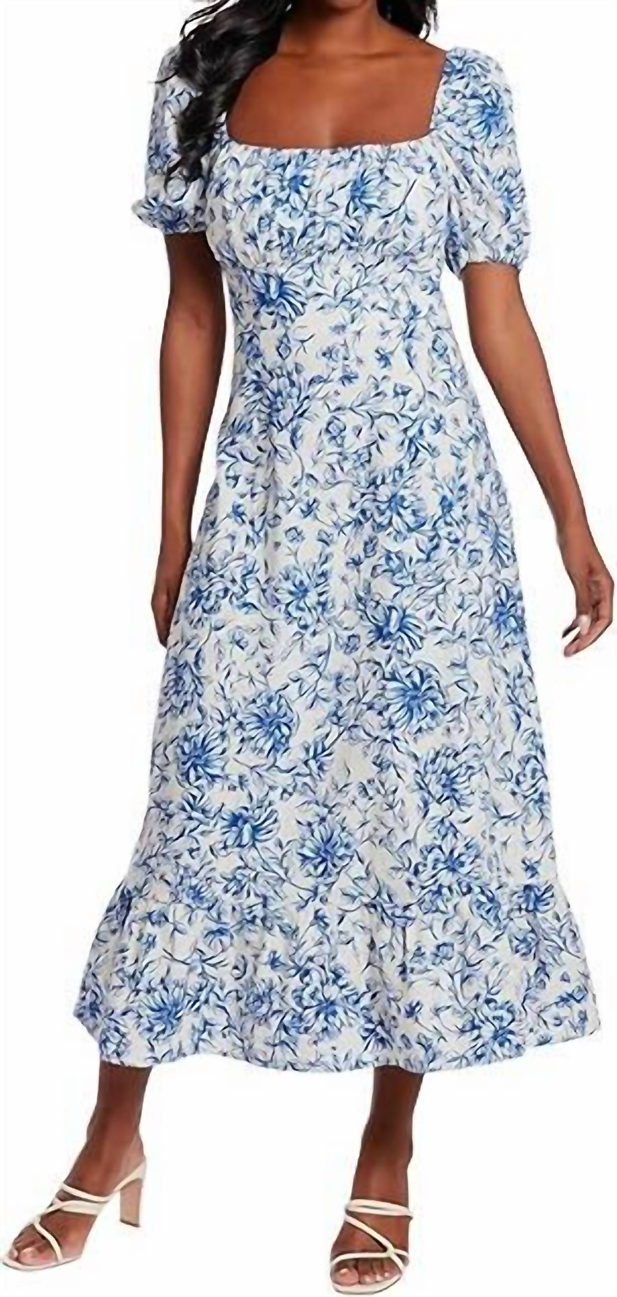 Платье Kiraz цвета слоновой кости и темно-синего London Times
Платье Kiraz цвета слоновой кости и темно-синего London Times