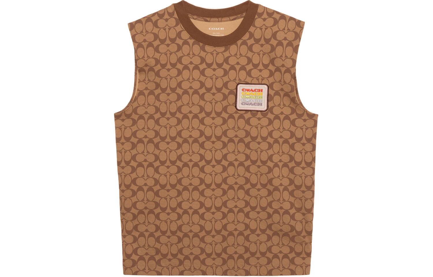 Мужской жилет COACH, цвет Brown 
Мужской жилет COACH, цвет Brown