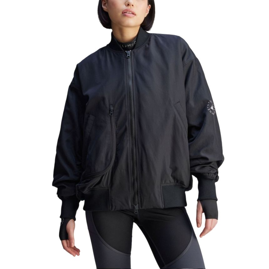 Бомбер True Nature от Stella McCartney Adidas, черный
Бомбер True Nature от Stella McCartney Adidas, черный