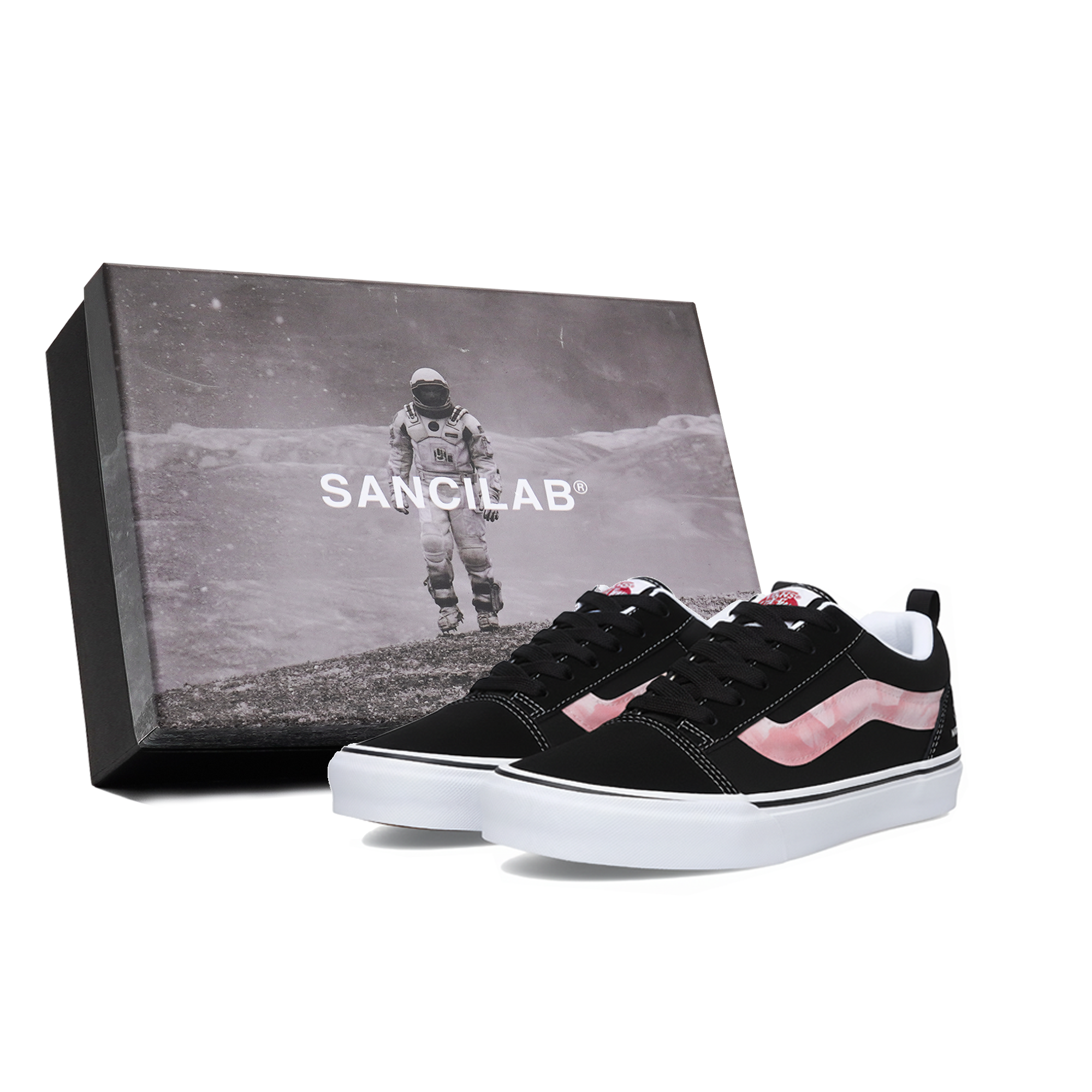 Vans Knu Skool устойчивые к истиранию низкие кроссовки для скейтбординга Unisex Black
Vans Knu Skool устойчивые к истиранию низкие кроссовки для скейтбординга Unisex Black