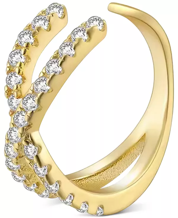 Серьга-Кафф Jackie x с кубическим цирконием Ben Oni, gold
Серьга-Кафф Jackie x с кубическим цирконием Ben Oni, gold