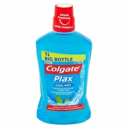 Colgate Plax Cool Ополаскиватель для рта 1 литр
Colgate Plax Cool Ополаскиватель для рта 1 литр