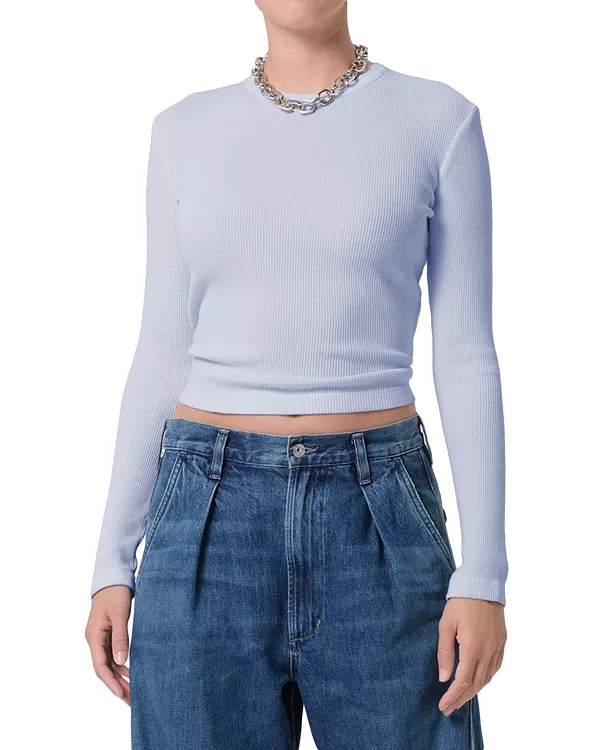 Свитер с круглым вырезом Pilar Citizens Of Humanity, синий
Свитер с круглым вырезом Pilar Citizens Of Humanity, синий