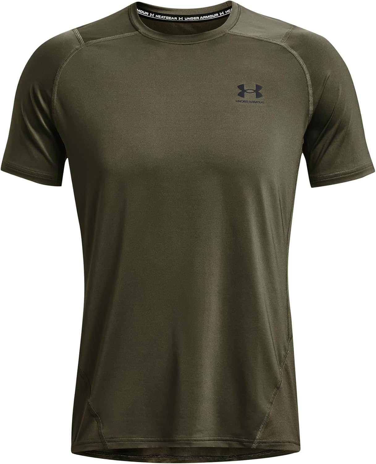 Футболка с коротким рукавом Under Armour Mens Armour HeatGear Fitted, (390) Marine Od Green/Black
Футболка с коротким рукавом Under Armour Mens Armour HeatGear Fitted, (390) Marine Od Green/Black