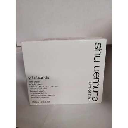 Бальзам YUBI Blonde Anti-Brass Purple Balm 16,9 унций Shu Uemura
Бальзам YUBI Blonde Anti-Brass Purple Balm 16,9 унций Shu Uemura