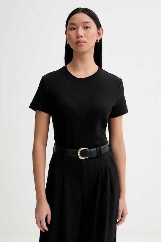 Хлопковая футболка Calvin Klein, черный
Хлопковая футболка Calvin Klein, черный