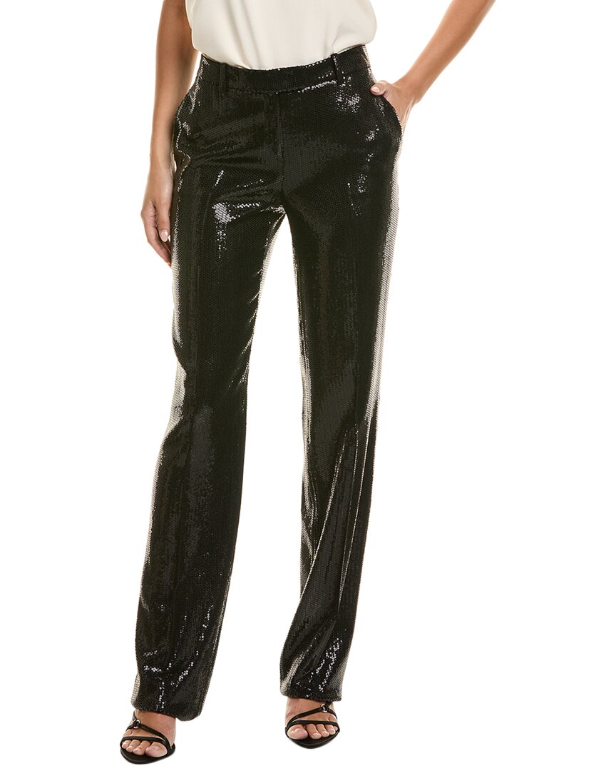 Michael Kors Collection Брюки из шелковой смеси с пайетками Carolyn, черный
Michael Kors Collection Брюки из шелковой смеси с пайетками Carolyn, черный