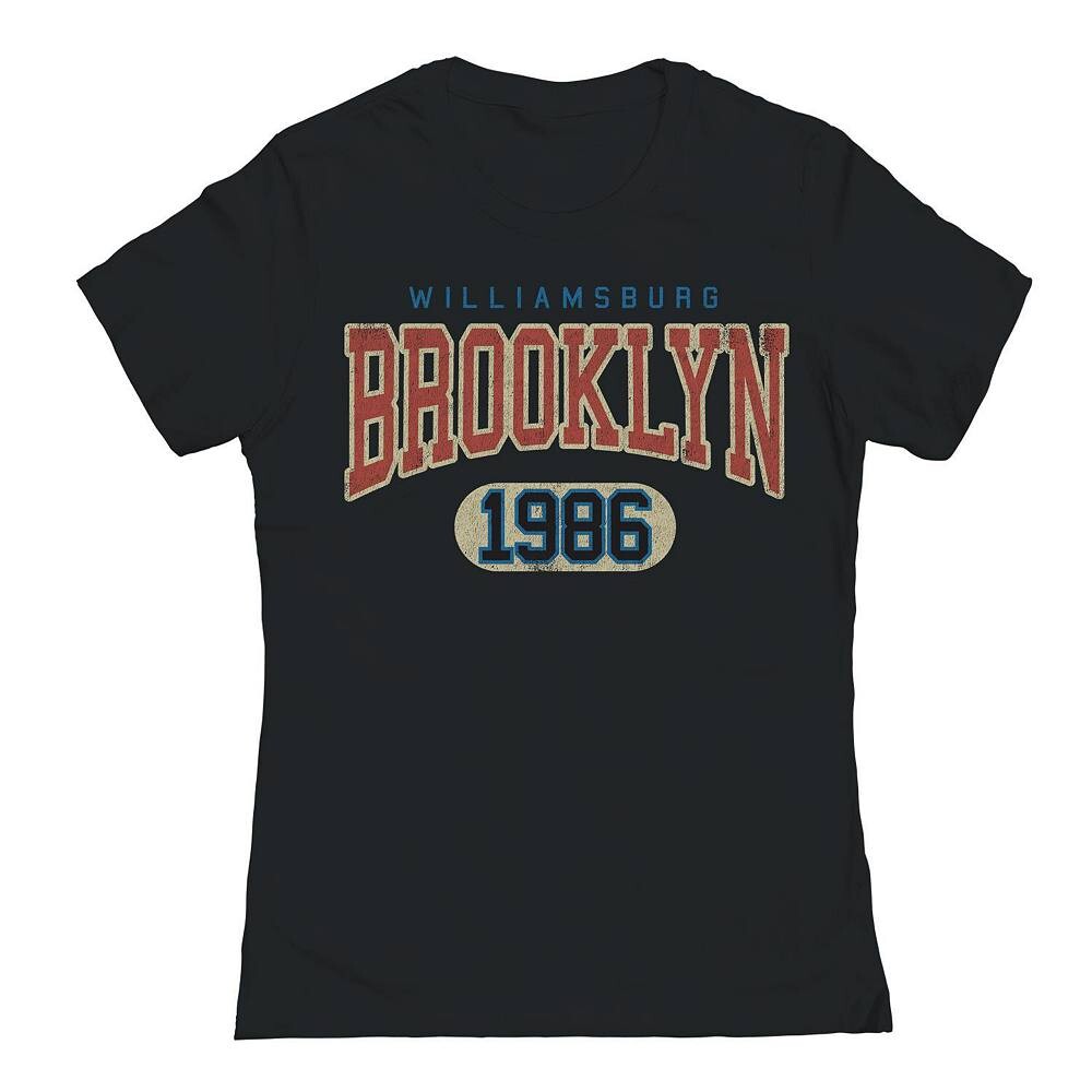 Юниорская/женская футболка Brooklyn 86 с графическим рисунком, черный
Юниорская/женская футболка Brooklyn 86 с графическим рисунком, черный