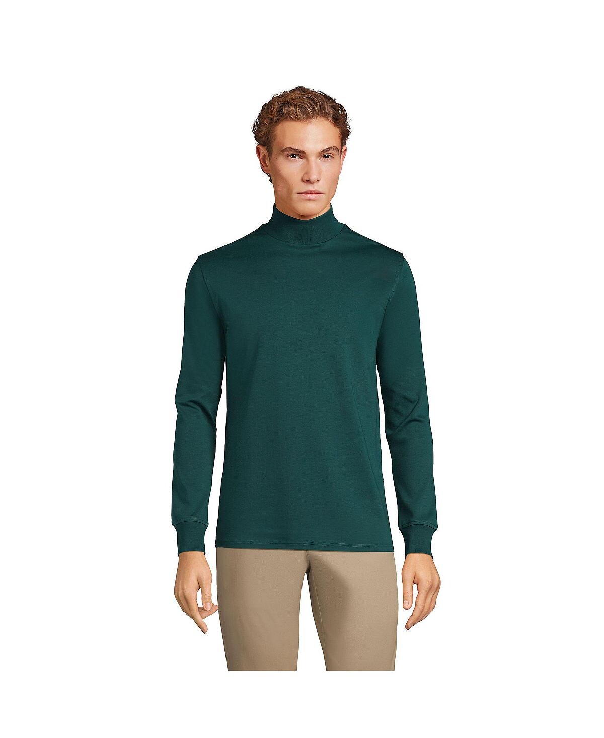 Мужская супермягкая футболка с воротником Supima Mock Lands' End
Мужская супермягкая футболка с воротником Supima Mock Lands' End