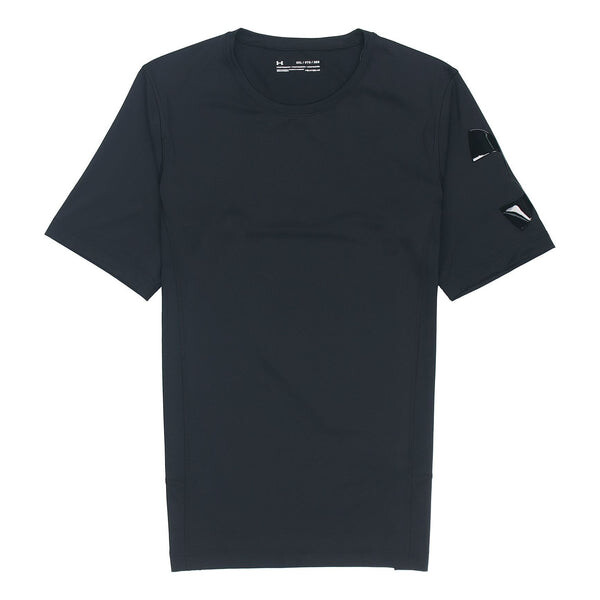 Футболка men's casual breathable round neck tight sports short sleeve black Under Armour, черный
Футболка men's casual breathable round neck tight sports short sleeve black Under Armour, черный
