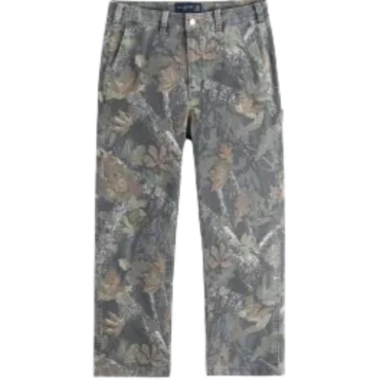 Abercrombie&Fitch Повседневные брюки AF мужские оливково-зеленый принт
Abercrombie&Fitch Повседневные брюки AF мужские оливково-зеленый принт