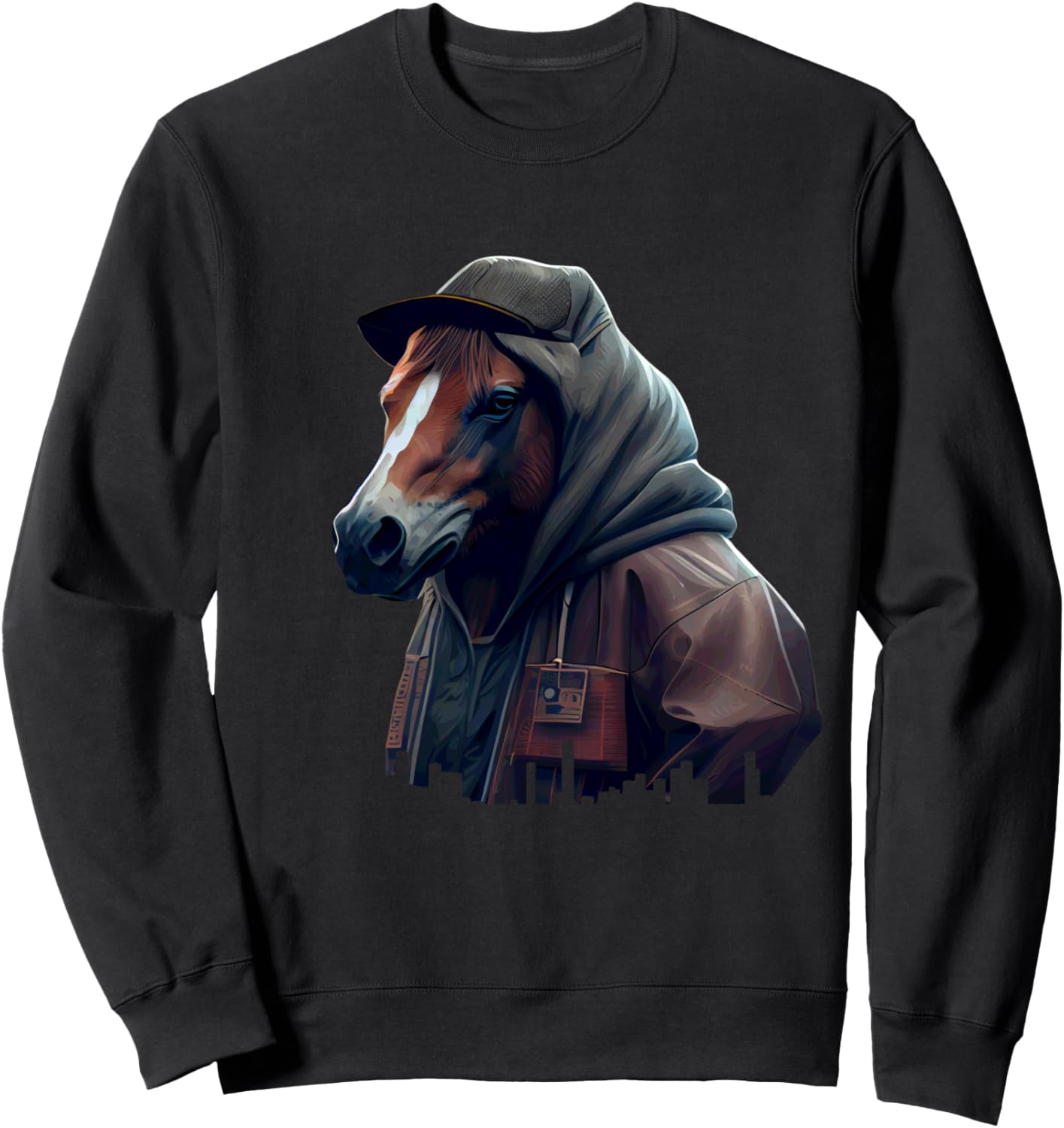 Толстовка, Тренер лошадей в толстовке City Vibe Urban Horse Street Fashion Enthusiast, черный
Толстовка, Тренер лошадей в толстовке City Vibe Urban Horse Street Fashion Enthusiast, черный