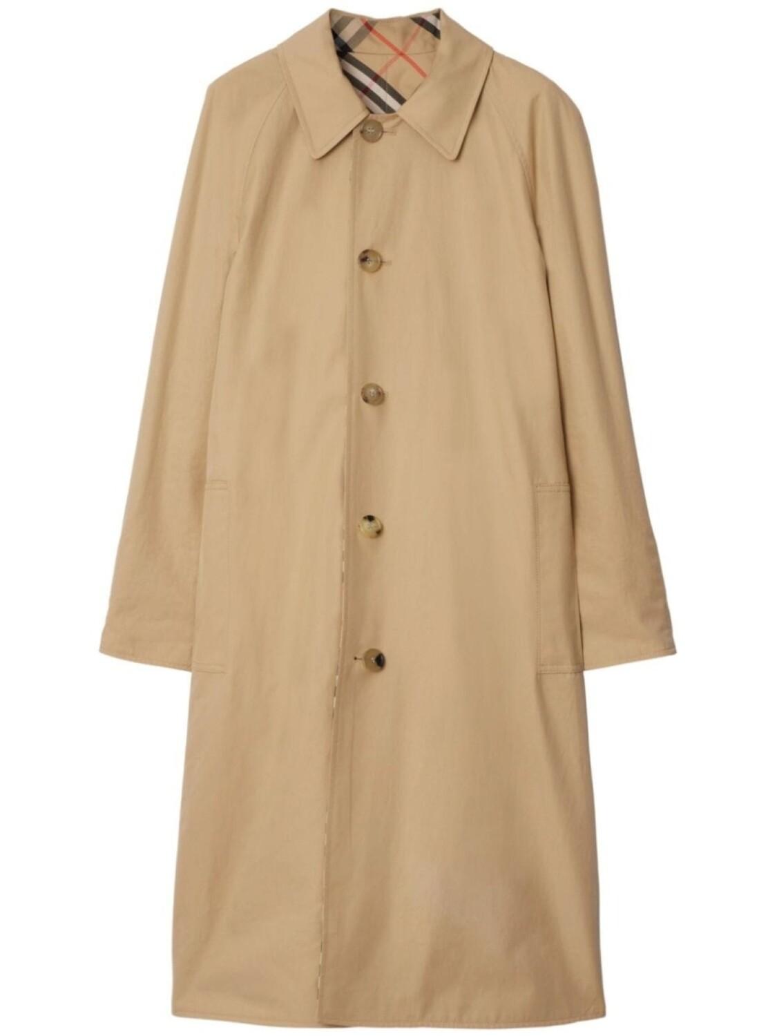 Burberry длинное двустороннее габардиновое пальто, нейтральный цвет
Burberry длинное двустороннее габардиновое пальто, нейтральный цвет