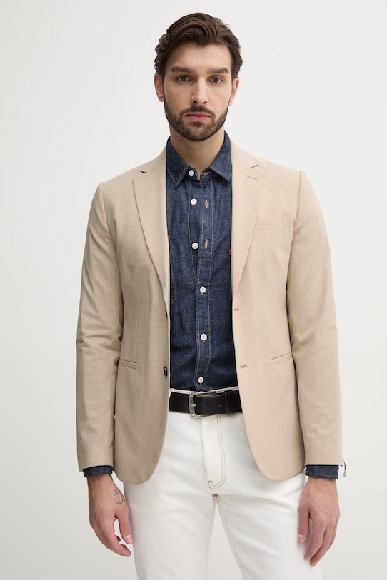 Пальто с добавлением шерсти Sisley, бежевый 
Пальто с добавлением шерсти Sisley, бежевый