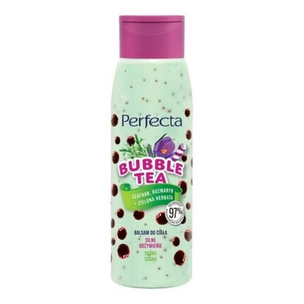 Perfecta Bubble Tea Сильный питательный лосьон для тела с шафраном и розмарином, Dax
Perfecta Bubble Tea Сильный питательный лосьон для тела с шафраном и розмарином, Dax