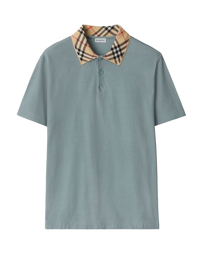 Поло с отложным воротником Burberry, серый
Поло с отложным воротником Burberry, серый