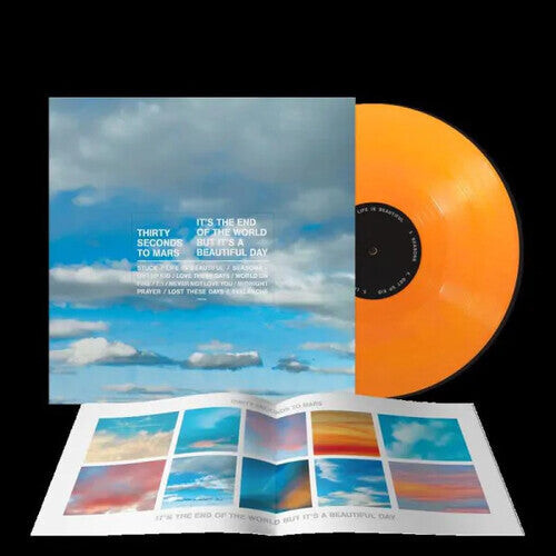 Виниловая пластинка Thirty Seconds to Mars: It's The End Of The World But It's A Beautiful Day (Limited Orange Vinyl edition)
Виниловая пластинка Thirty Seconds to Mars: It's The End Of The World But It's A Beautiful Day (Limited Orange Vinyl edition)
