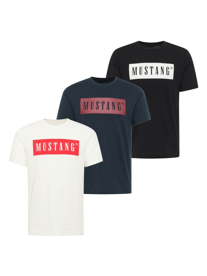 Mustang Набор из 3 футболок черного, белого и темно-синего цветов, Черный, Mustang Набор из 3 футболок черного, белого и темно-синего цветов
Mustang Набор из 3 футболок черного, белого и темно-синего цветов, Черный, Mustang Набор из 3 футболок черного, белого и темно-синего цветов