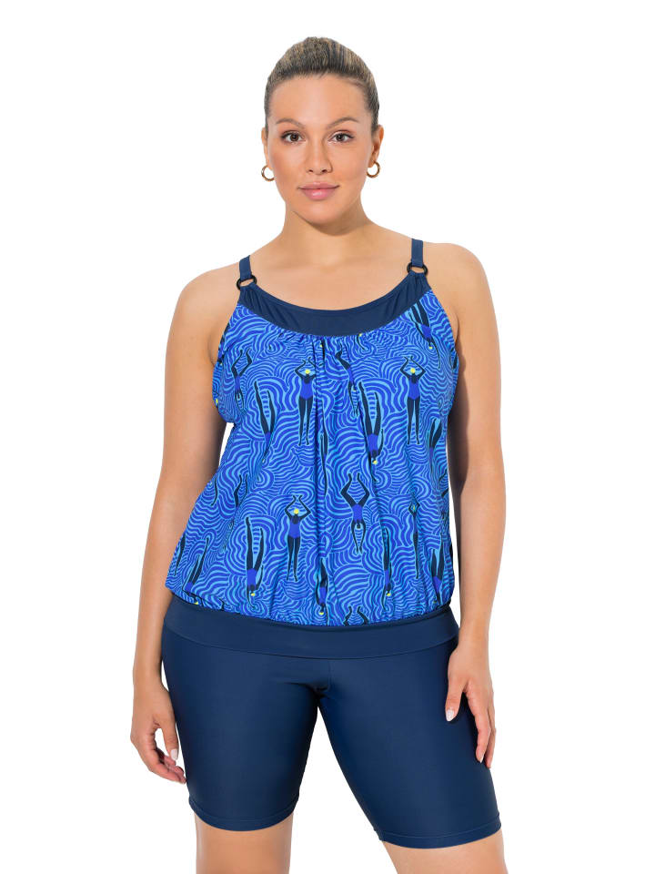 Ulla Popken Бюстгальтер на косточках, асфальтово-голубого цвета
Ulla Popken Бюстгальтер на косточках, асфальтово-голубого цвета