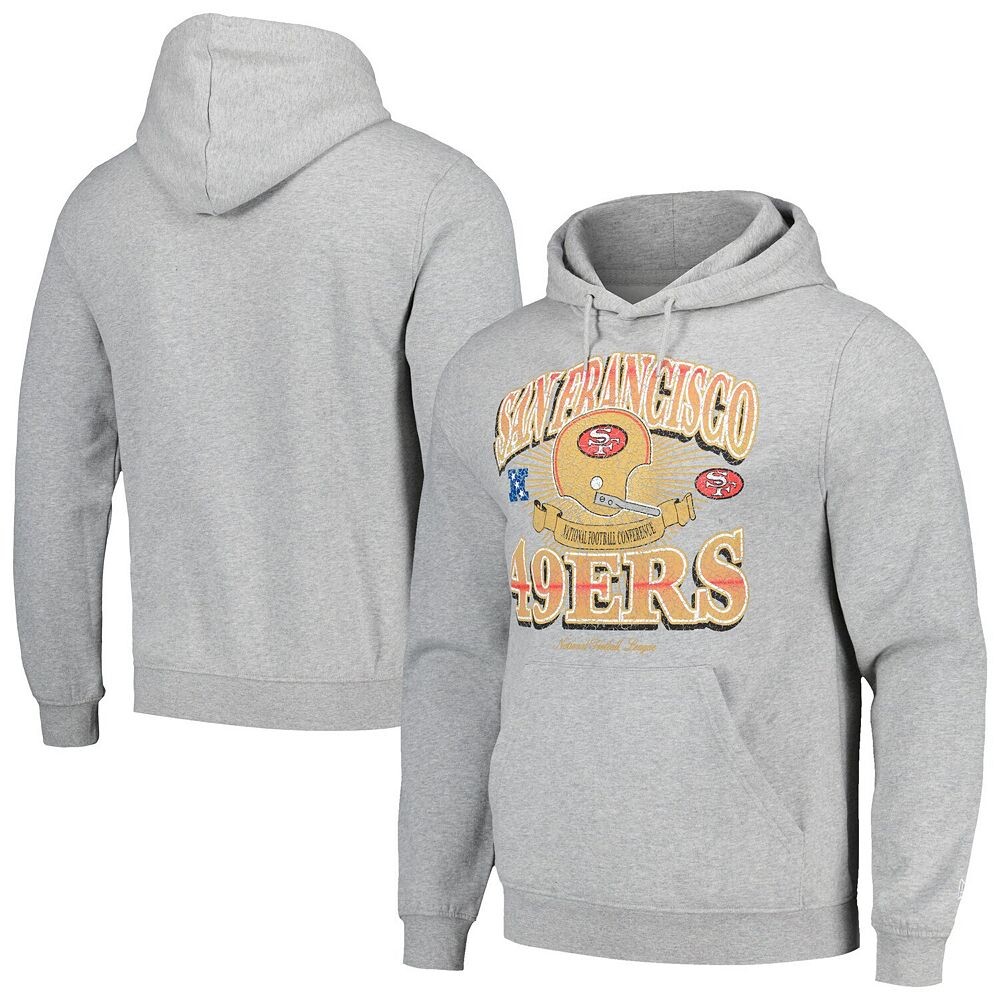 Мужской пуловер New Era Heather Grey San Francisco 49ers с капюшоном в стиле ретро, серый
Мужской пуловер New Era Heather Grey San Francisco 49ers с капюшоном в стиле ретро, серый