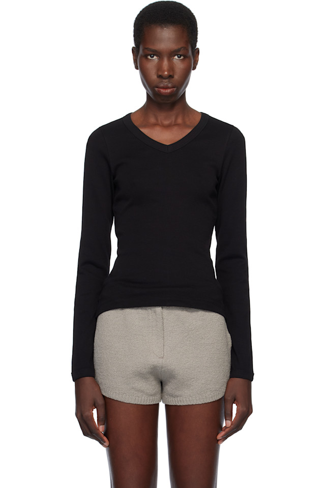 Длинный рукав футболка Jill Flore Flore, черный 
Длинный рукав футболка Jill Flore Flore, черный