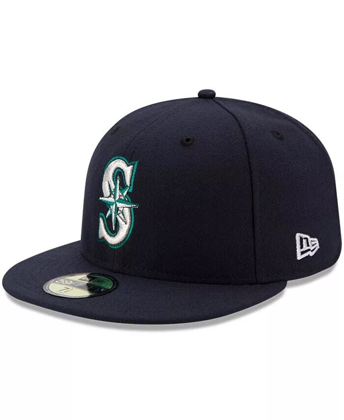 Мужская темно-синяя приталенная шляпа Seattle Mariners Authentic Collection On Field 59FIFTY New Era, синий
Мужская темно-синяя приталенная шляпа Seattle Mariners Authentic Collection On Field 59FIFTY New Era, синий