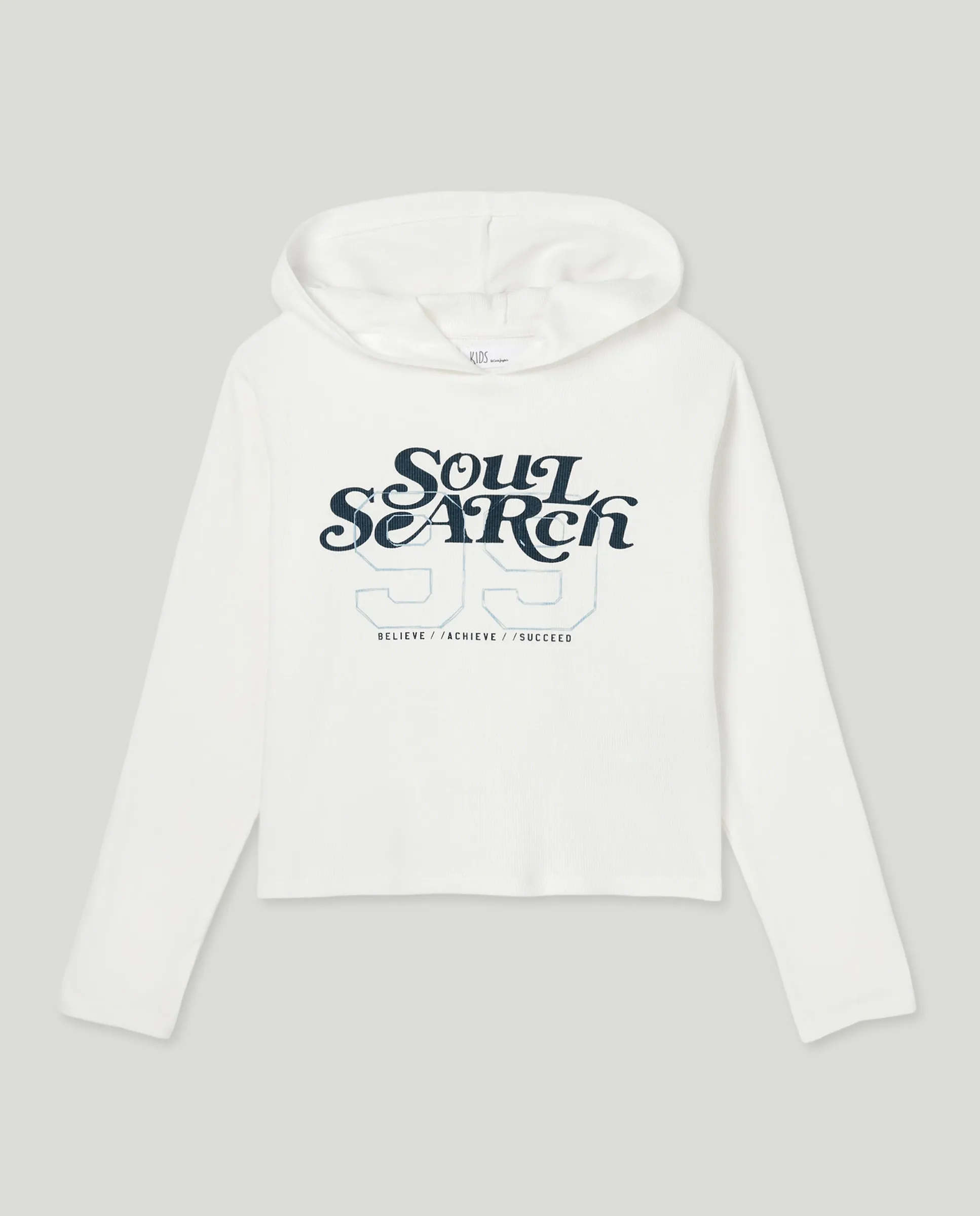 Детское худи с длинными рукавами и отделкой Kids El Corte Inglés, белый
Детское худи с длинными рукавами и отделкой Kids El Corte Inglés, белый