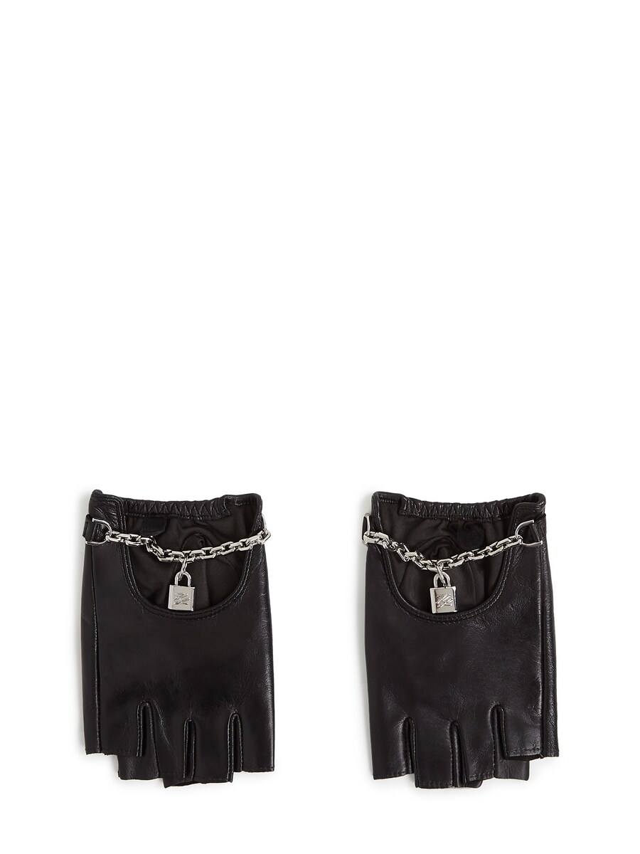 Перчатки без пальцев Karl Lagerfeld, черный
Перчатки без пальцев Karl Lagerfeld, черный