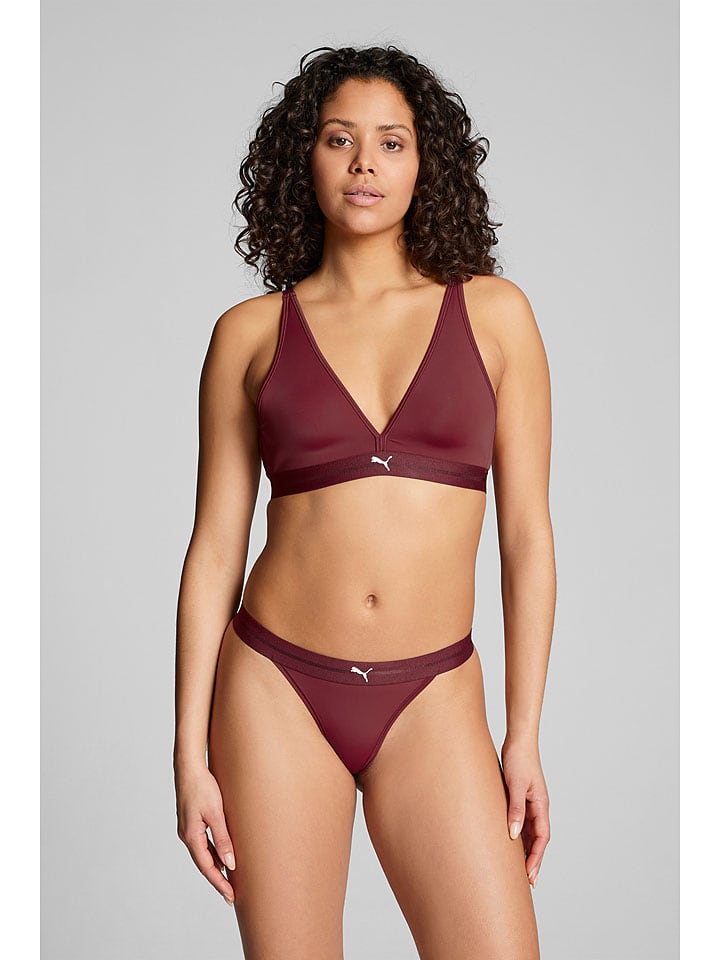 Бюстгальтер без косточек Puma, бордовый
Бюстгальтер без косточек Puma, бордовый