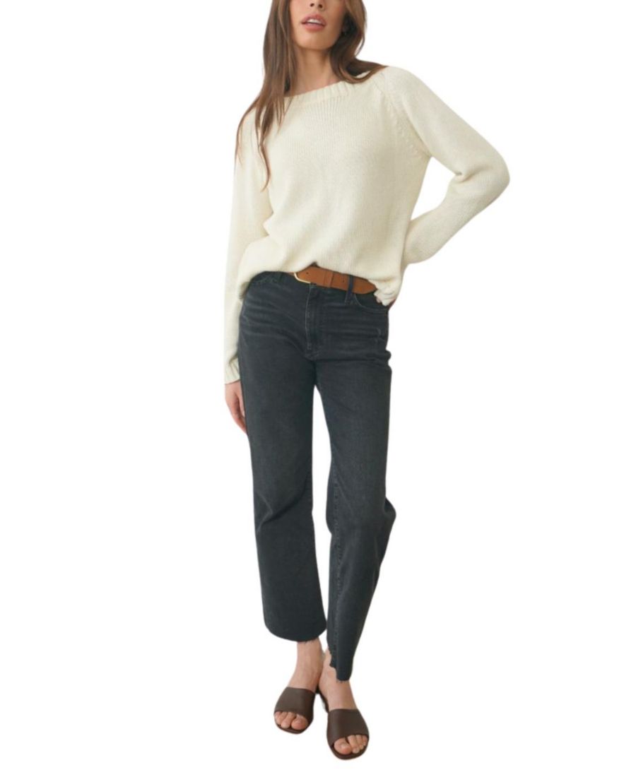 Женский хлопковый пуловер Sloane с круглым вырезом, цвет овсяный Paneros Clothing, Oat milk
Женский хлопковый пуловер Sloane с круглым вырезом, цвет овсяный Paneros Clothing, Oat milk