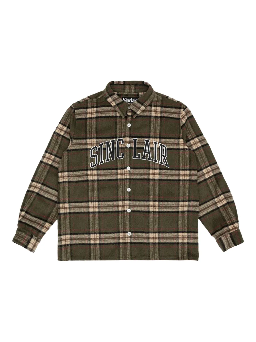 Фланелевая рубашка с нашивками и длинным рукавом Sinclair, зеленый
Фланелевая рубашка с нашивками и длинным рукавом Sinclair, зеленый