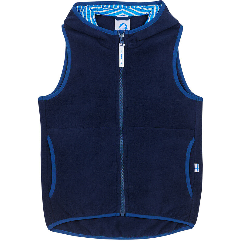 Детский жилет Poppeli Finkid, синий
Детский жилет Poppeli Finkid, синий