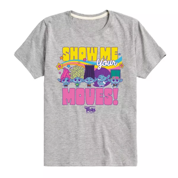 Футболка с графическим принтом «Тролли из фильма «Покажи мне свои движения» для мальчиков 8-20 лет Dreamworks, серый
Футболка с графическим принтом «Тролли из фильма «Покажи мне свои движения» для мальчиков 8-20 лет Dreamworks, серый