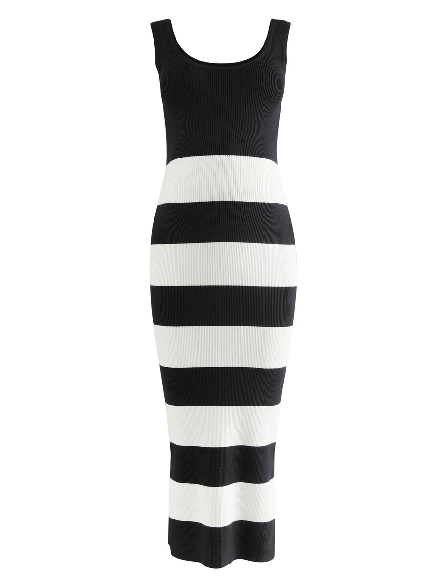 Вязаное платье Next, черный 
Вязаное платье Next, черный