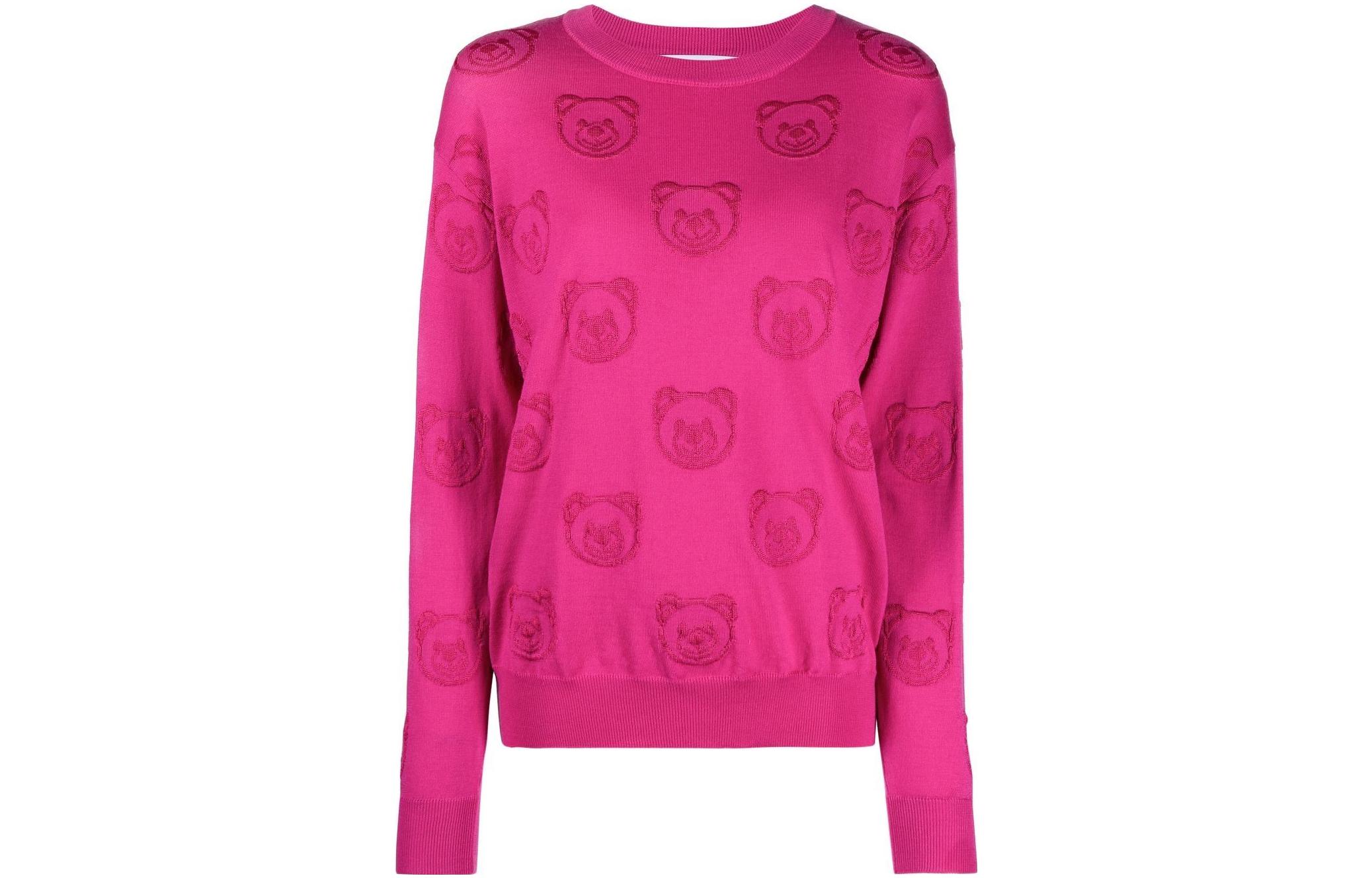 Свитер Teddy Bear-jacquard MOSCHINO, фуксия
Свитер Teddy Bear-jacquard MOSCHINO, фуксия