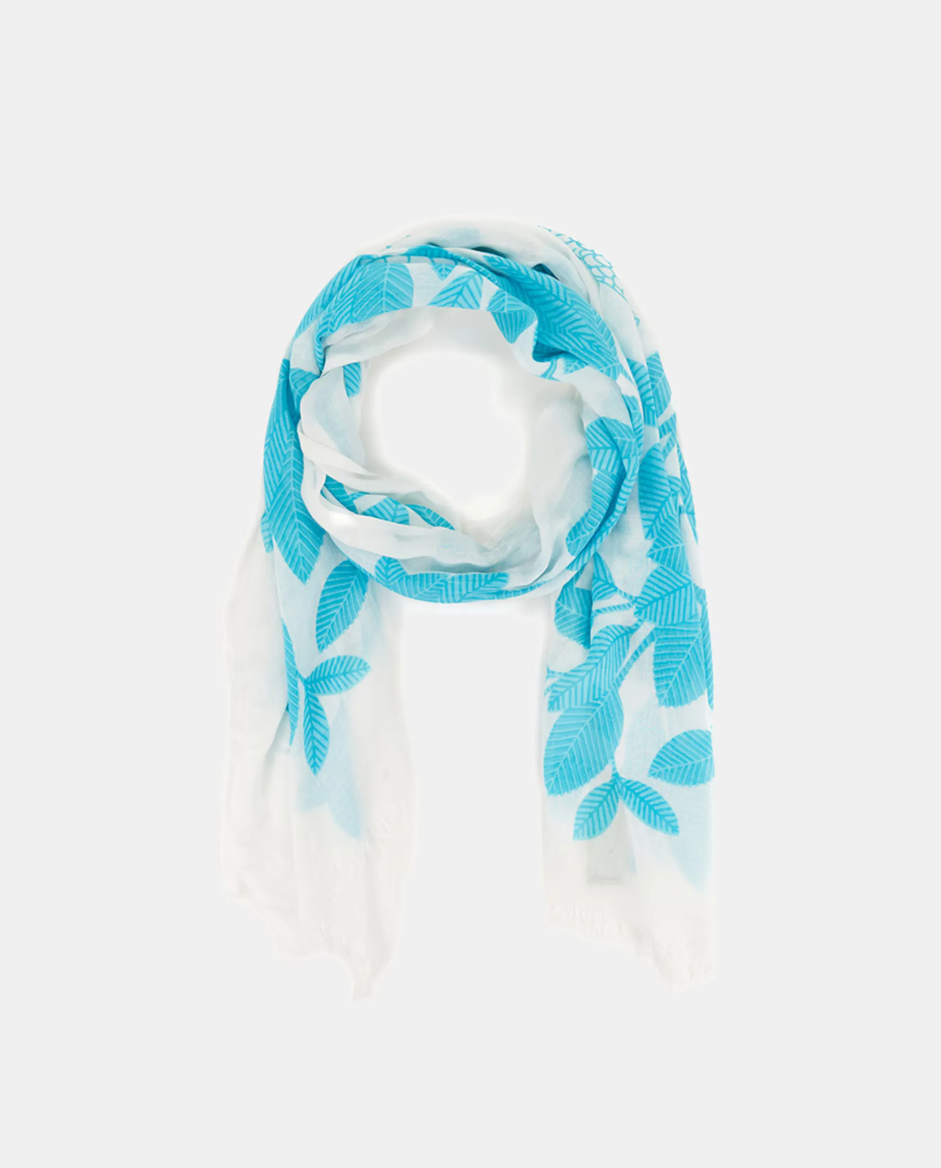 Шарф из вискозы Oceans Diary с натуральным принтом Abbacino, бирюзовый
Шарф из вискозы Oceans Diary с натуральным принтом Abbacino, бирюзовый