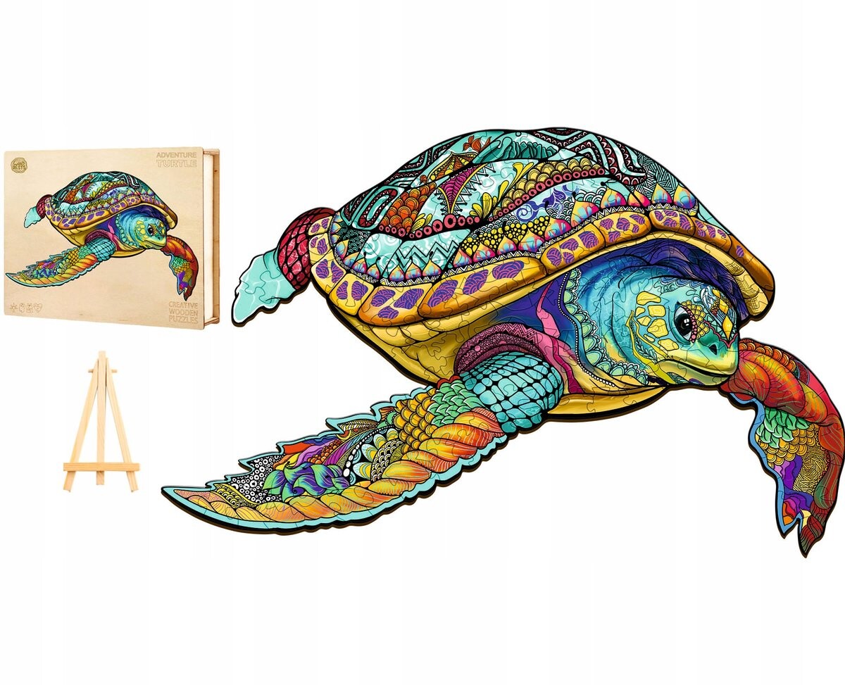 Деревянный Пазл Для Взрослых Большая Черепаха В Деревянной Коробке, 234 Черепахи Pasjo24
Деревянный Пазл Для Взрослых Большая Черепаха В Деревянной Коробке, 234 Черепахи Pasjo24