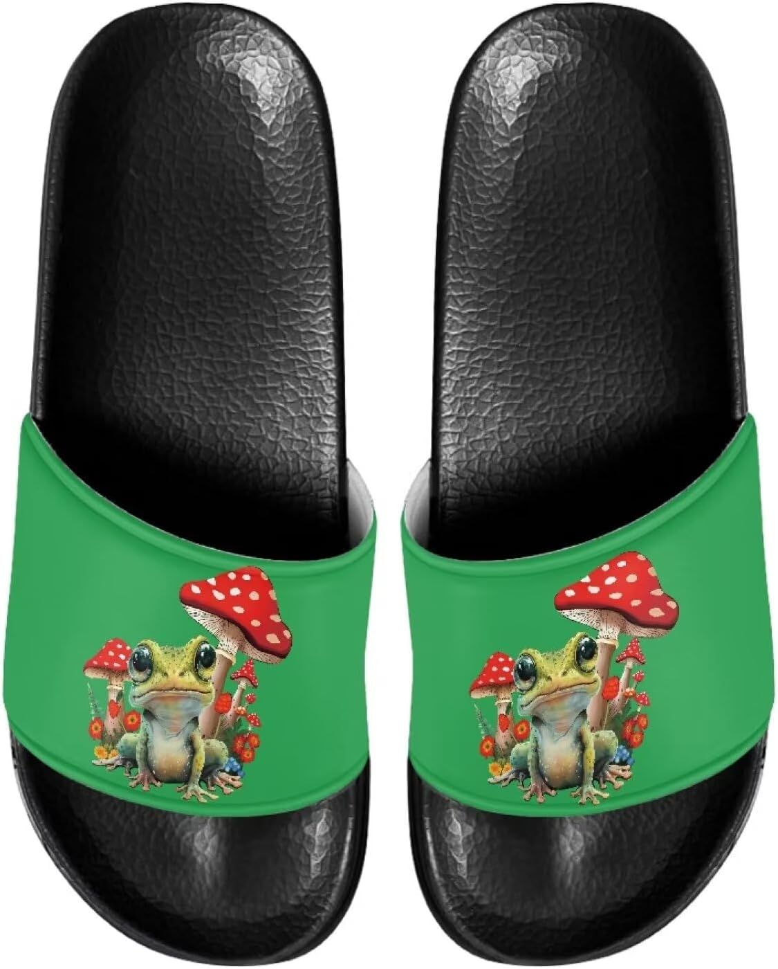 Женские шлепанцы JUDENTIDOS с плоской подошвой, удобные сандалии на лето, Funny Frog With Mushroom
Женские шлепанцы JUDENTIDOS с плоской подошвой, удобные сандалии на лето, Funny Frog With Mushroom