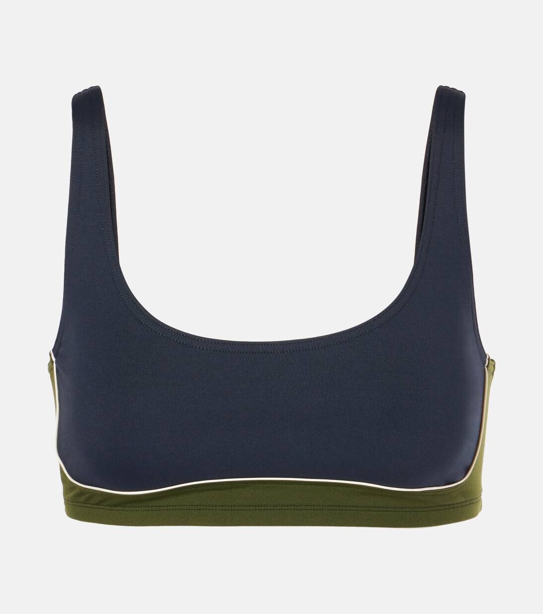 Верх бикини с цветными блоками Eres, цвет waterproof/vert mousse 
Верх бикини с цветными блоками Eres, цвет waterproof/vert mousse