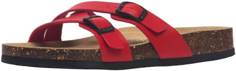 Сандалии Иисуса с двойной пряжкой для женщин и мужчин, унисекс, с широкой пробковой подошвой, водонепроницаемые, шлепанцы для пляжа, легкие, дышащие, с поддержкой свода стопы, нескользящие Geerta, красный
Сандалии Иисуса с двойной пряжкой для женщин и мужчин, унисекс, с широкой пробковой подошвой, водонепроницаемые, шлепанцы для пляжа, легкие, дышащие, с поддержкой свода стопы, нескользящие Geerta, красный