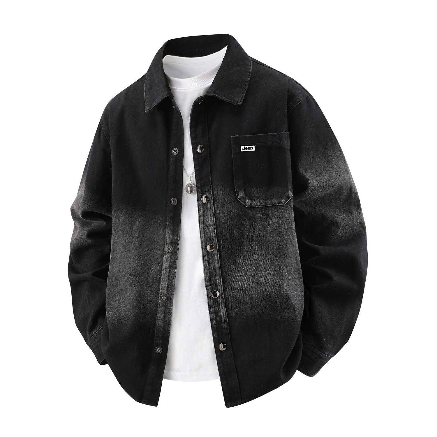 Рубашка-пальто Leisure Collection Unisex Jeep, черный
Рубашка-пальто Leisure Collection Unisex Jeep, черный