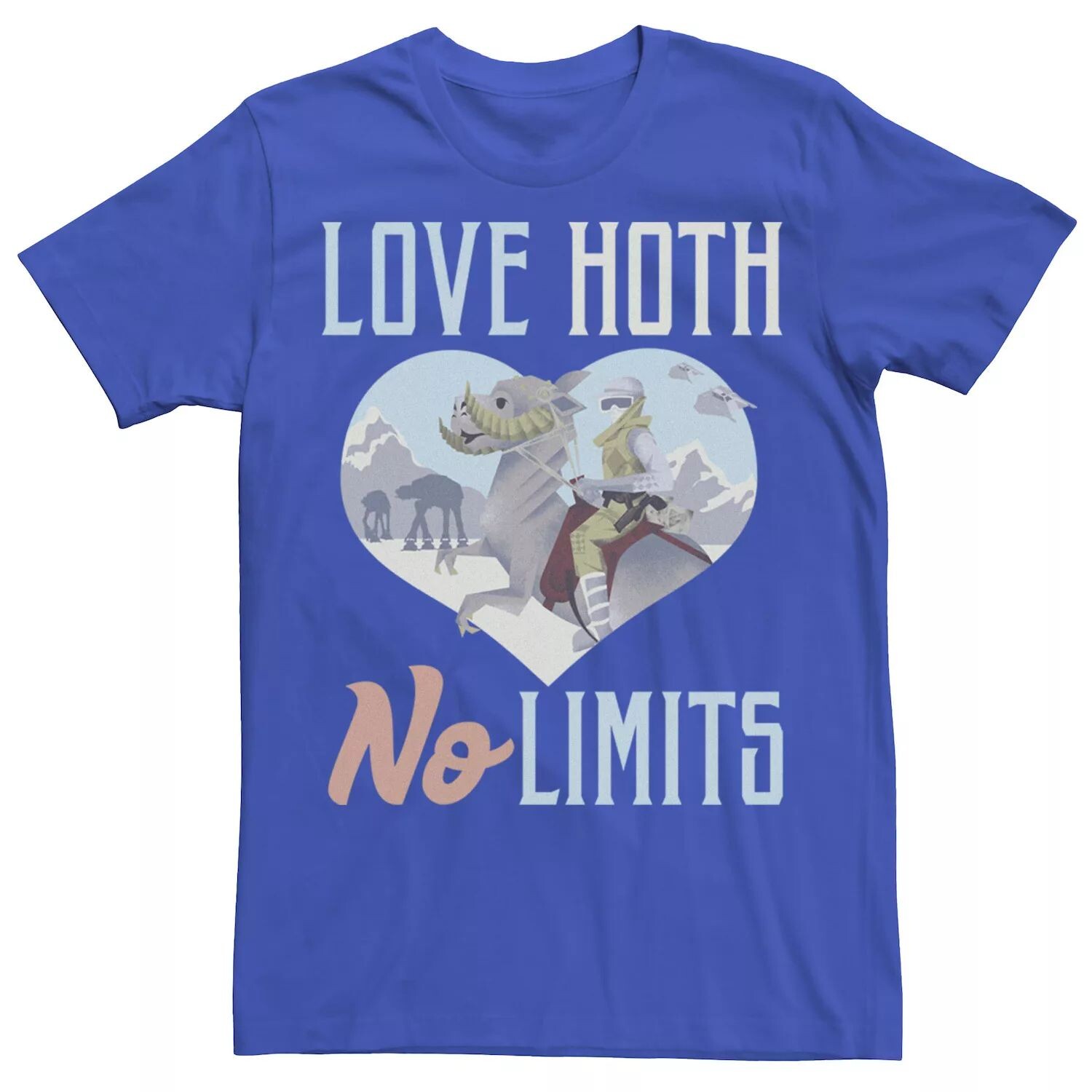 Мужская футболка с текстовым рисунком Love Hoth No Limits Star Wars
Мужская футболка с текстовым рисунком Love Hoth No Limits Star Wars