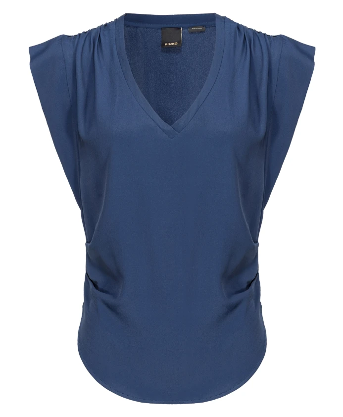 Стильный пуловер "Мельпомена" Pinko, синий
Стильный пуловер "Мельпомена" Pinko, синий