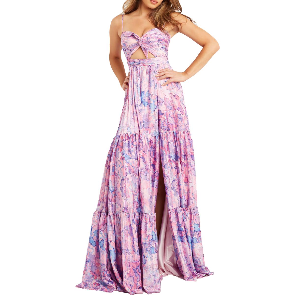 Женское длинное вечернее платье с принтом JOVANI
Женское длинное вечернее платье с принтом JOVANI